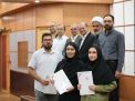 گزارش تصویری مراسم تجلیل از دانشجویان نمونه
